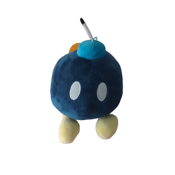 Nintendo Super Mario Bros Bob-omb Bomb Plush 7" Stuffed Animal - Picture 2 of 7